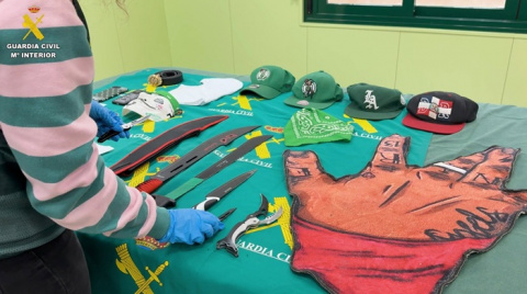 Desmantelado un grupo criminal formado por componentes de los Trinitarios, los Blood y los Forty-Two