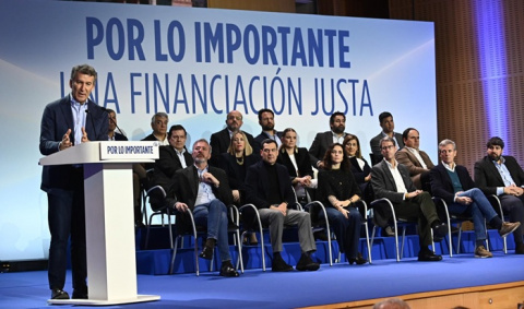 Feijóo y sus barones se conjuran contra la financiación 