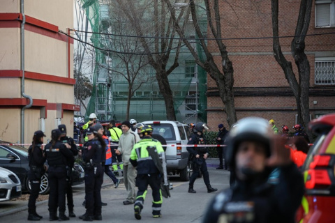 Un juez investiga la explosión de gas en un edificio en obras
