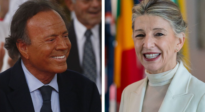 Julio Iglesias demanda a Yolanda D&iacute;az por acusarle de abusos sexuales y esclavitud contra sus trabajadoras