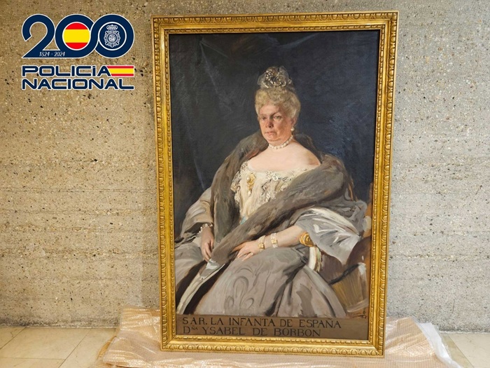 La Polic&iacute;a Nacional recupera <br/>'La Chata', de Sorolla