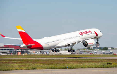 Iberia logra un beneficio récord de 1.313 millones