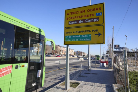 Carabante rechaza la petición de Alcorcón de que los autobuses lleguen a Príncipe Pío por la A5
