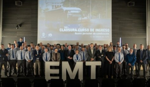 La EMT refuerza su plantilla con 40 nuevos conductores