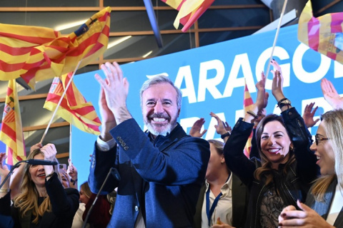 Azcón destaca que solo el PP puede formar gobierno en Aragón