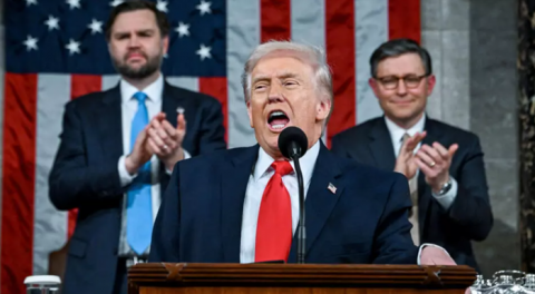 Trump proclama que EEUU está en el umbral de una 