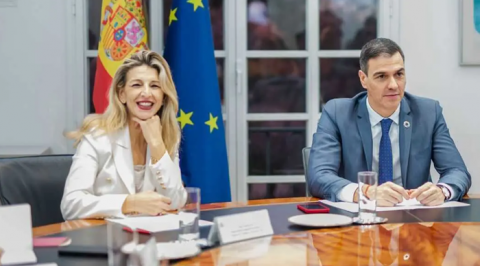 Yolanda Díaz admite que ha vivido batallas en las que 