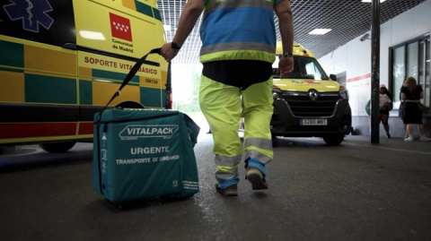 Movilizados un centenar de sanitarios para la extracción de nueve órganos de un donante