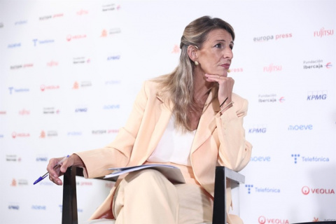 Yolanda Díaz aboga por la unidad de las izquierdas en Andalucía