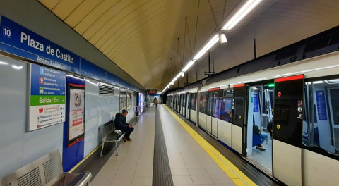Metro corta la línea 10 entre Cuzco y Nuevos Ministerios por obras en la estación de Santiago Bernabéu