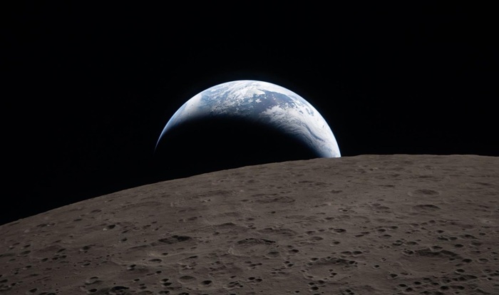 La NASA publica la primera foto de la Tierra desde la cara oculta de la Luna