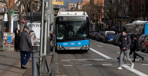 Los autobuses de la EMT y bicimad serán gratuitos el martes y el miércoles