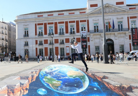 Sol estrena una pieza artística para concienciar sobre el uso responsable del agua