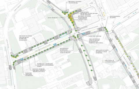 Arranca la remodelación del entorno de la calle Condesa de Venadito