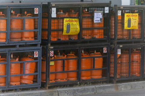 La bombona de butano baja un 5,87%, hasta los 15,39 euros