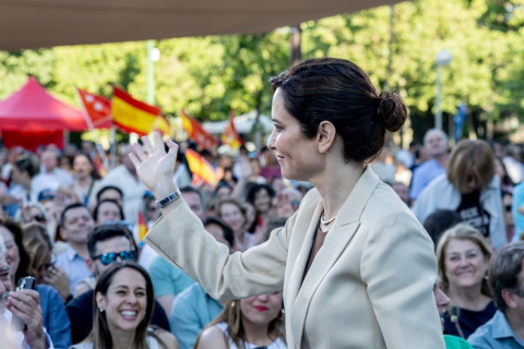 Ayuso sitúa el Madrid de 2040 en 8 millones de habitantes