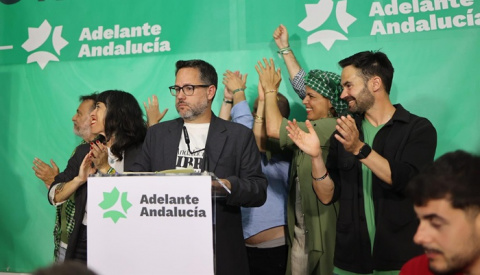 Adelante Andalucía da el 'sorpasso' a la coalición de IU, Podemos y Sumar