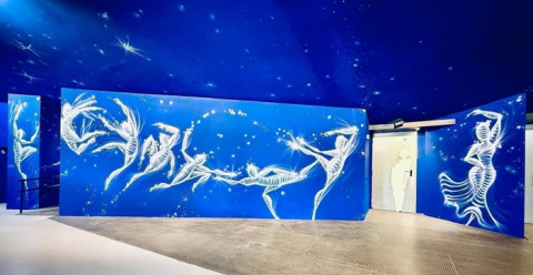 El artista urbano SUSO33 expone 'Las paredes danzan' en el Centro Danza Matadero