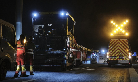 El Ayuntamiento inicia las obras nocturnas de asfaltado de la M-30