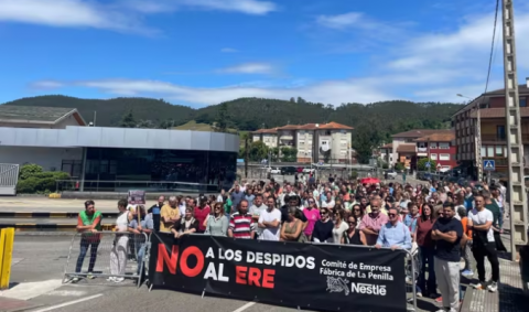 Nestlé rebaja a 242 los trabajadores afectados por el ERE