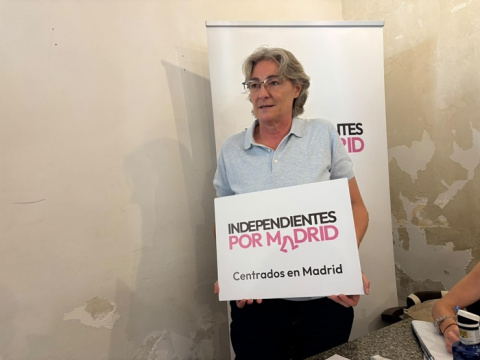 La que fue mano derecha de Manuela Carmena abandera 'Independientes por Madrid'