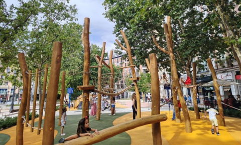 Madrid reestrena la plaza de Chamberí