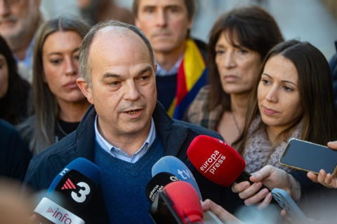 Turull insta al PSOE a ir a Waterloo para hablar de la sustitución de Sánchez