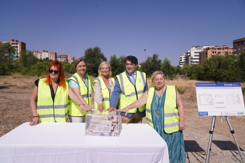 El Ayuntamiento inicia la construcción del nuevo pabellón deportivo de Sanchinarro