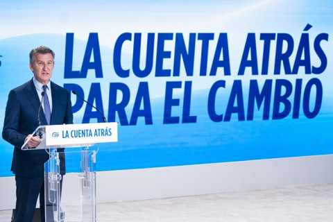 Feijóo moviliza al PP para subrayar que España 