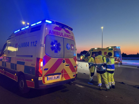 Un joven muere atropellado por un coche en la A-1