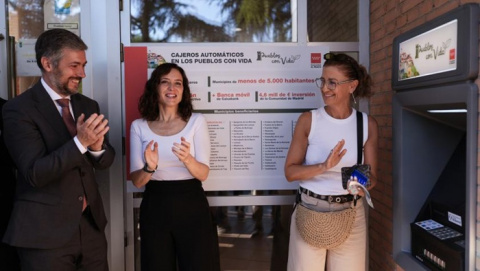 Madrid, primera región con cajeros automáticos en todos los municipios sin banco