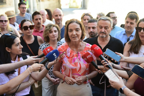 Reyes Maroto presenta su candidatura a las primarias de PSOE