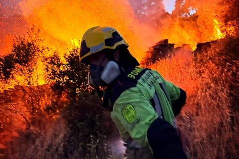 El fuego calcina ya cuatro veces más que en la misma época del año pasado