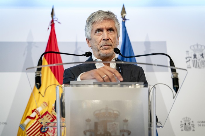 Marlaska niega que los servicios secretos avisaran de la invasi&oacute;n