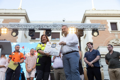 La pregonera de las fiestas de San Cayetano alaba la solidaridad de Madrid