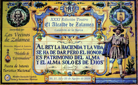 Zalamea de la Serena regresa al Siglo de Oro con la representación popular de la obra de Calderón