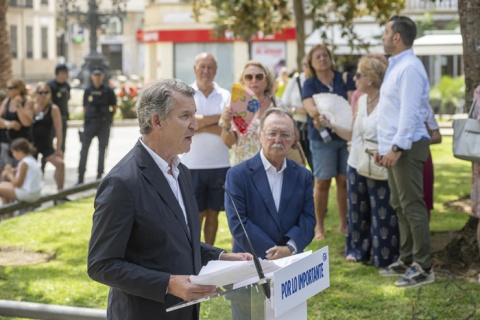 Feijóo niega que exista 