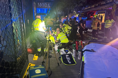Herido grave un hombre tras un incendio en la cocina de su vivienda