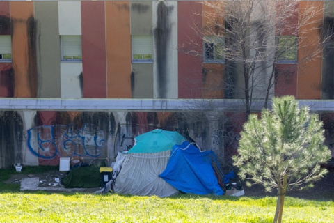 Madrid cifra en 1.100 las personas que duermen en la calle