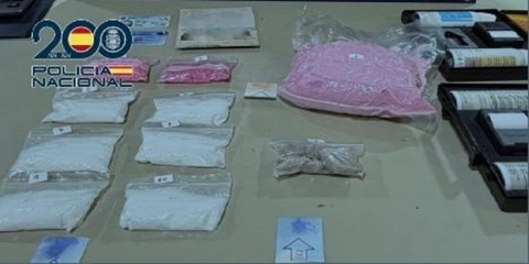 Detenida en la Estación Sur una mujer con diez bolsas de droga