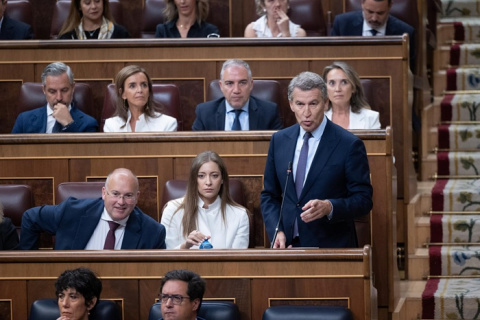 Feijóo urge a Sánchez a devolver ya a los inmigrantes de Ceuta