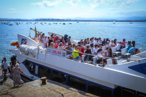 España recibió 58 millones de turistas hasta julio, un 4,6% más