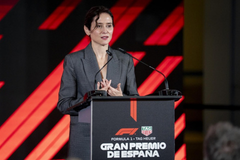 Ayuso carga contra la cobertura de la F1 en TVE