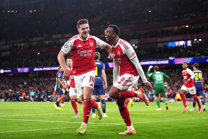 La intensidad del Arsenal destroza al Atlético de Madrid
