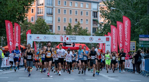 La carrera solidaria 'Corre por el niño' reúne a 7.000 participantes