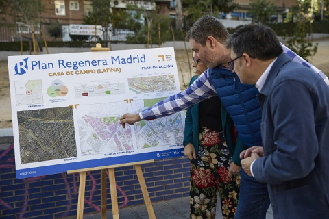 El Ayuntamiento presenta el Plan de regeneración de la colonia Casa de Campo