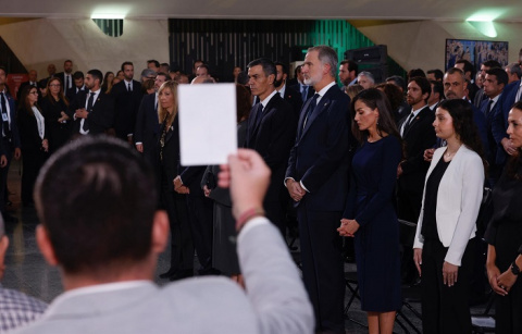 El Rey honra la memoria de las víctimas de la dana