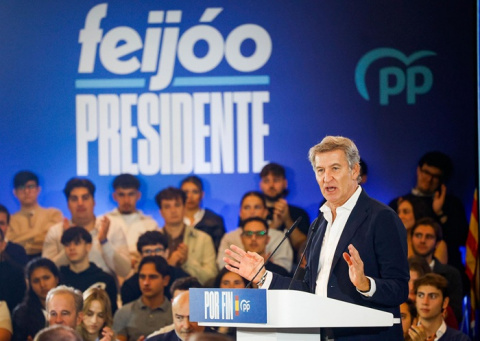 Feijóo cree que Sánchez adelanta las elecciones para que los jueces no le investiguen por corrupción