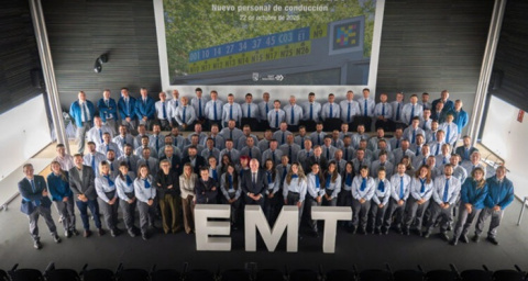 La EMT incorpora a 87 nuevos conductores de autobuses a su plantilla