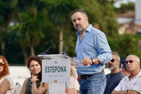 Abascal garantiza que con Vox las pensiones se pagarán y habrá vivienda 